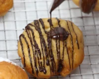 Bomba rellena con chocolate