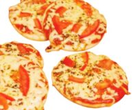 Mini pizza de queso y tomate 3 unidades